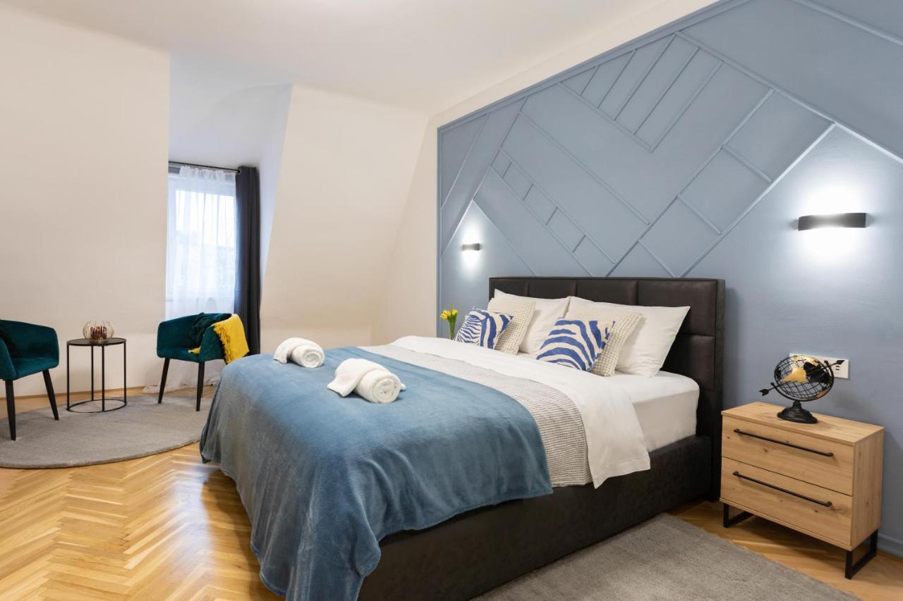 Design 1Bdr Loft Near Kvaternik Square Apartment Zagreb Bagian luar foto